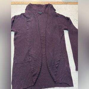 Pink Clover Plum Knit Cardigan